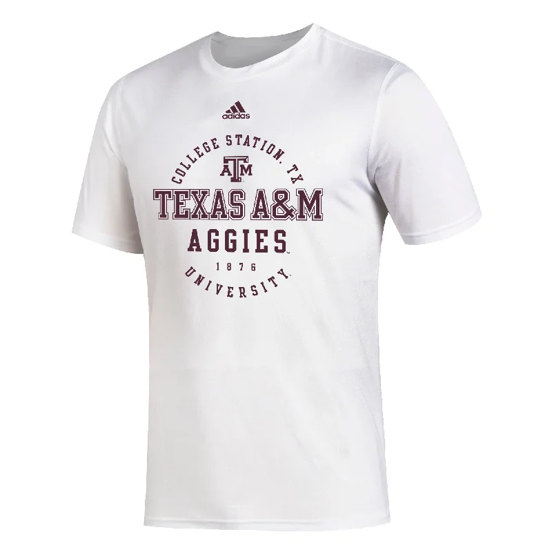 Texas A&M Men's Creator Tee - White