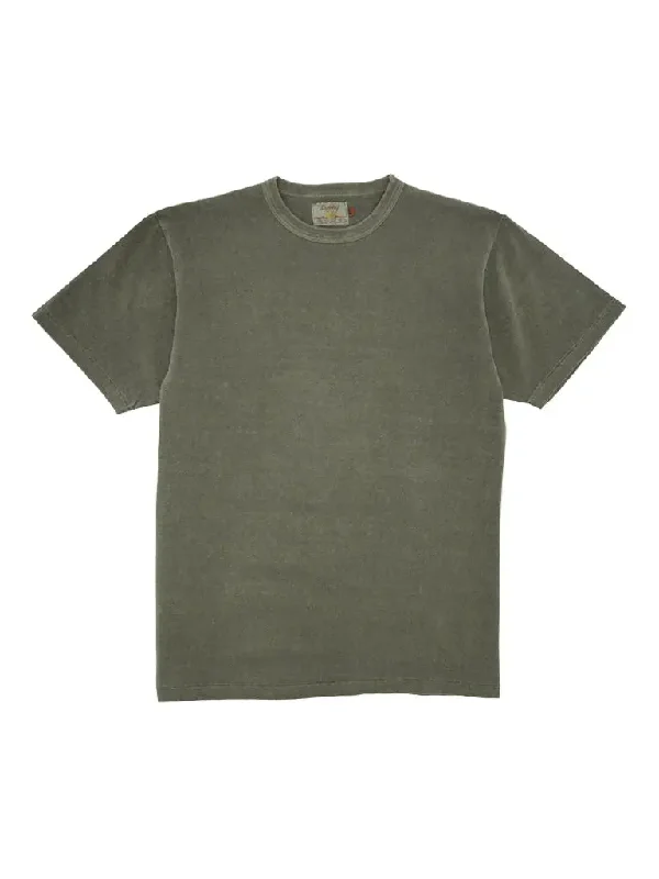 Haleiwa SS Tee- Pigment Dye Grape Leaf