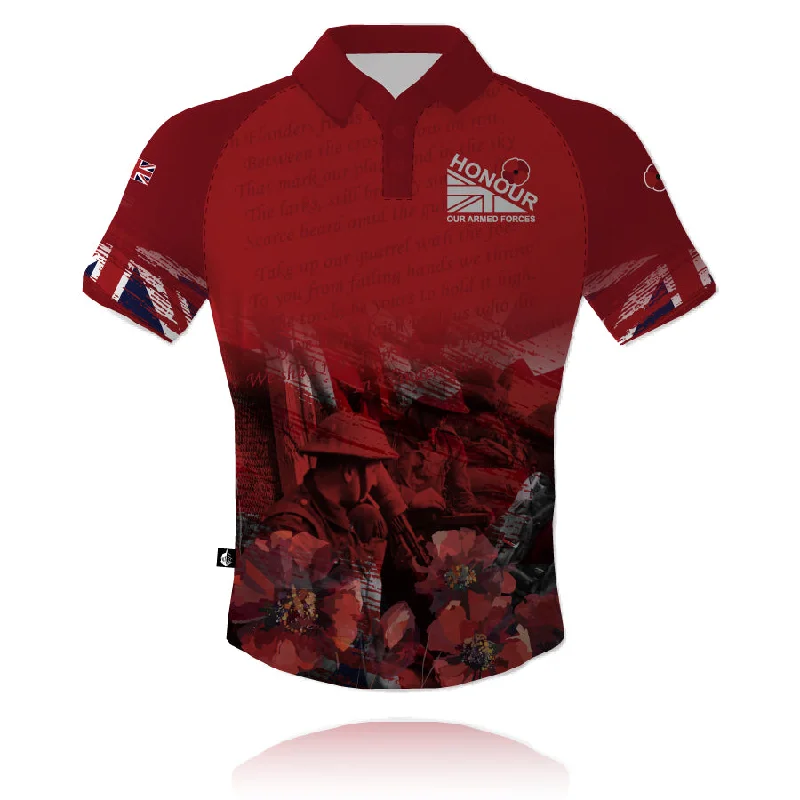 Honour Our Armed Forces 'WW1' - Tech Polo (CLEARANCE)