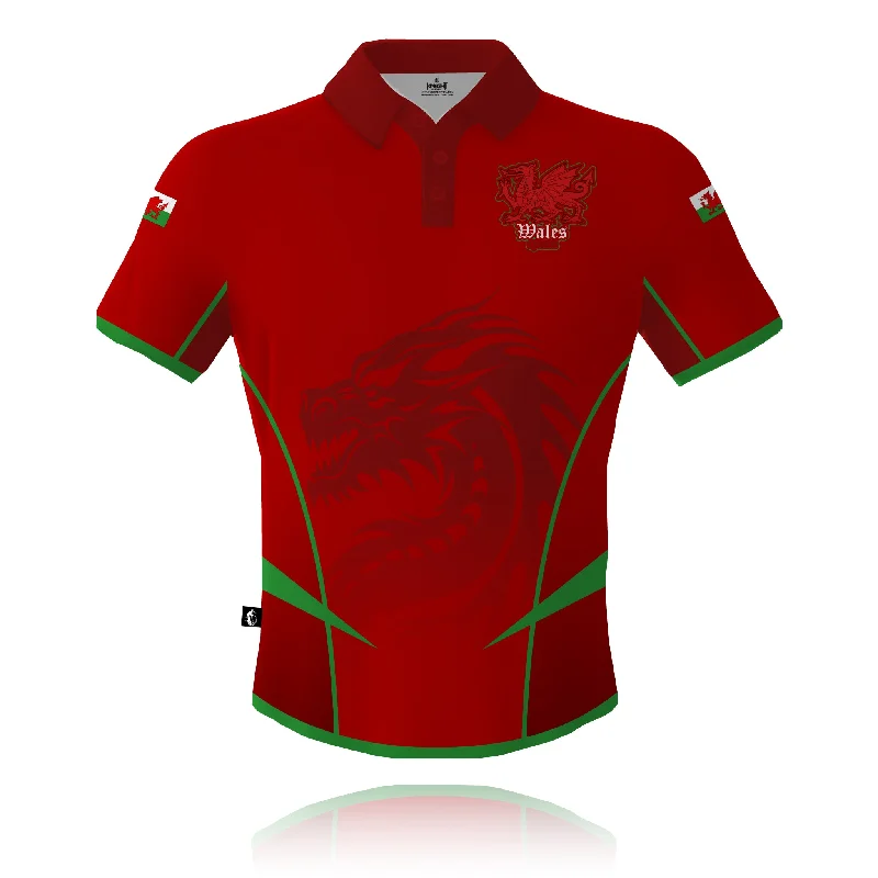 Wales 'Welsh Dragon' - Tech Polo