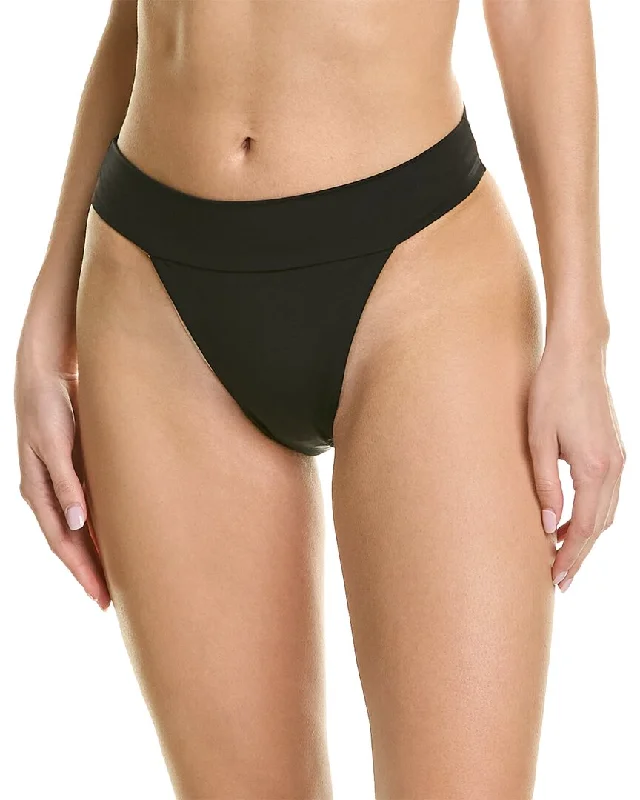 WeWoreWhat Cheeky High-Leg Bikini Bottom