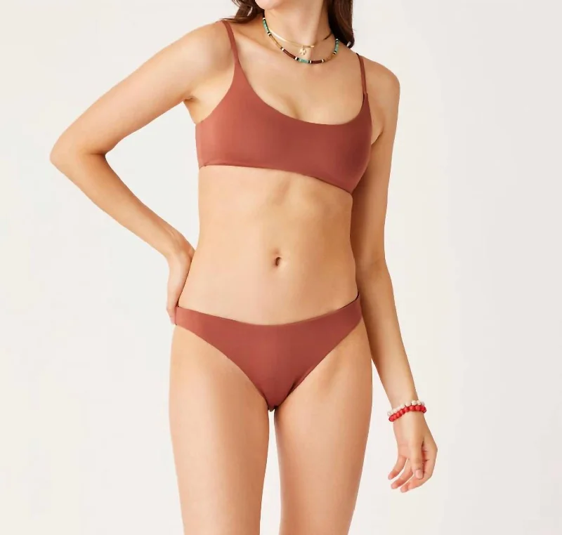 Sanitas Reversible Swim Bottom In Penny/black