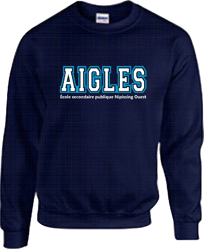 Aigles Crew Neck Sweat Shirt Twill Front