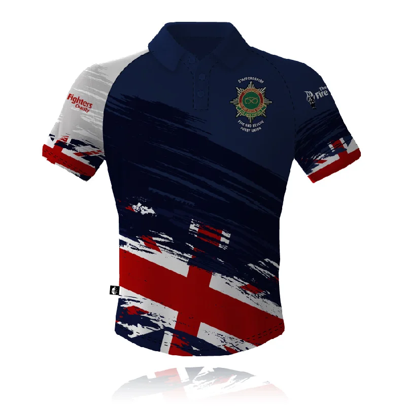 Staffordshire Fire & Rescue - Rugby Union Tech Polo