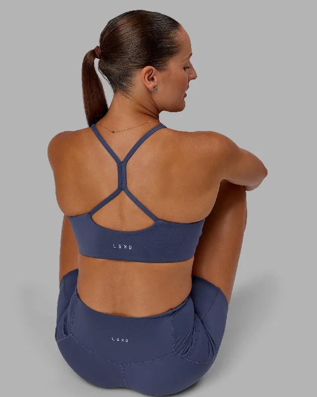 Abs Movement Sports Bra - Nightshadow Blue