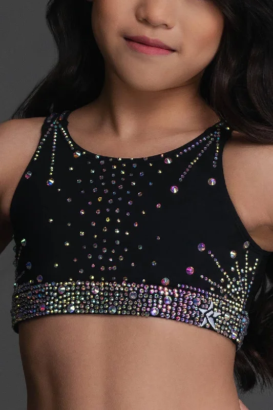 Crystal Couture Curacao Sports Bra - Special Order