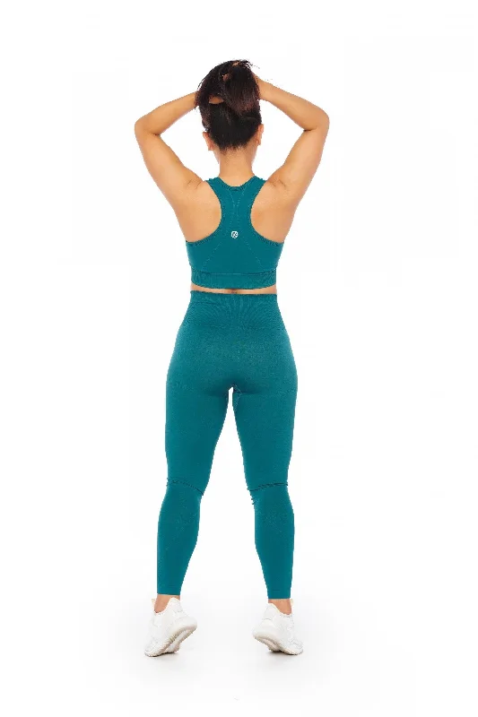 SEAMLESS Sports Bra - Dark Green