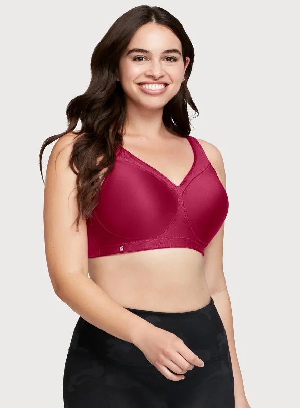 Glamorise: Magic Lift Full Figure Sports Bra Ruby Red