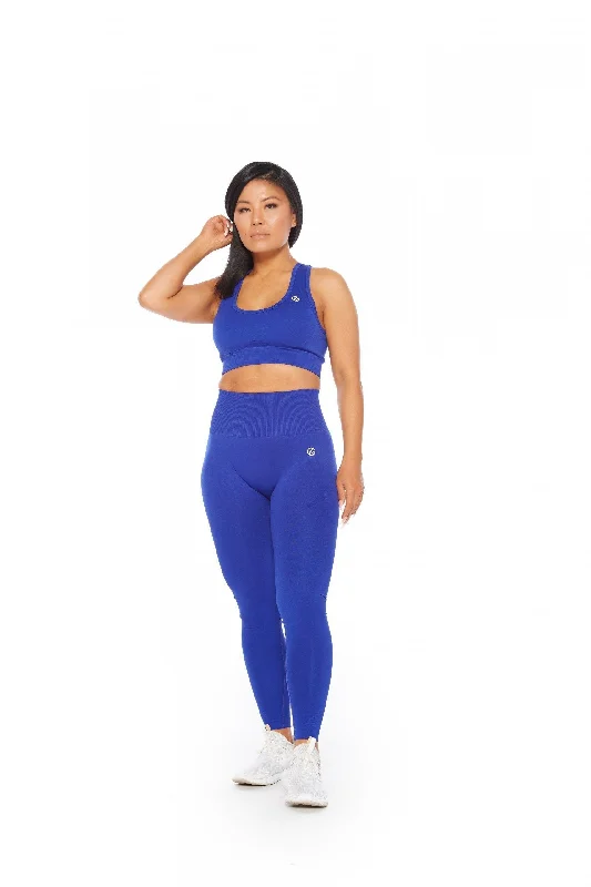 SEAMLESS Sports Bra - Royal Blue