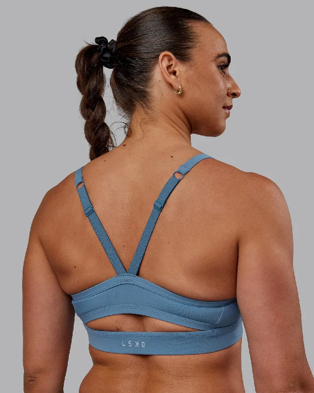 Momentum Sports Bra - Elemental Blue