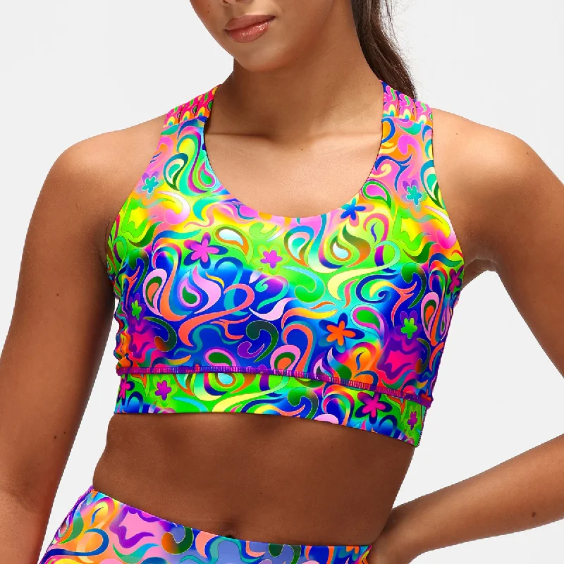 Mr Motivator Groovy Baby Cross Back Bra