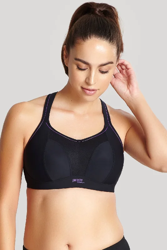 PANACHE 7341BLK NON WIRE SPORTS BRA