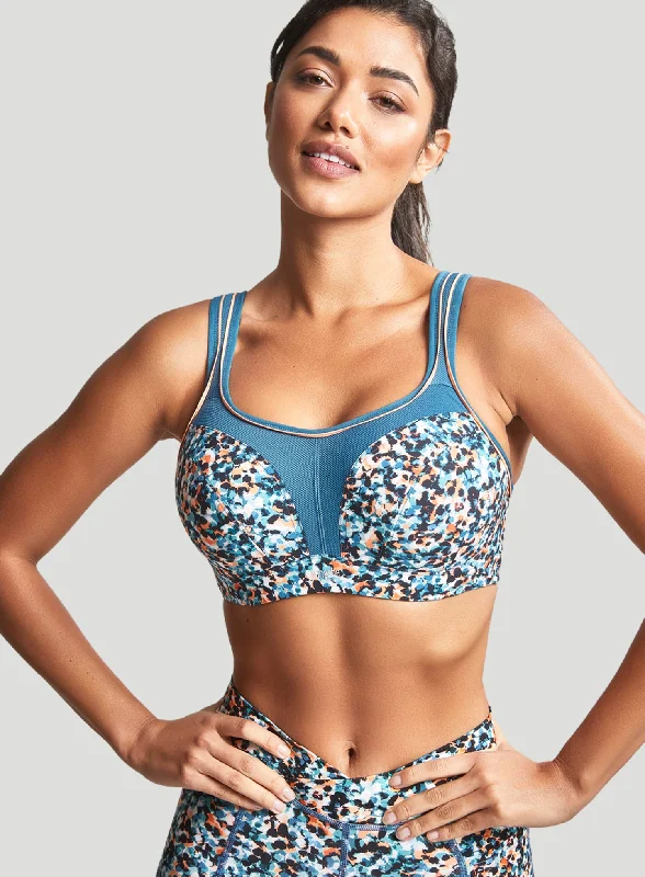 Panache Sport: Power Moulded Sports Bra Animal Abstract