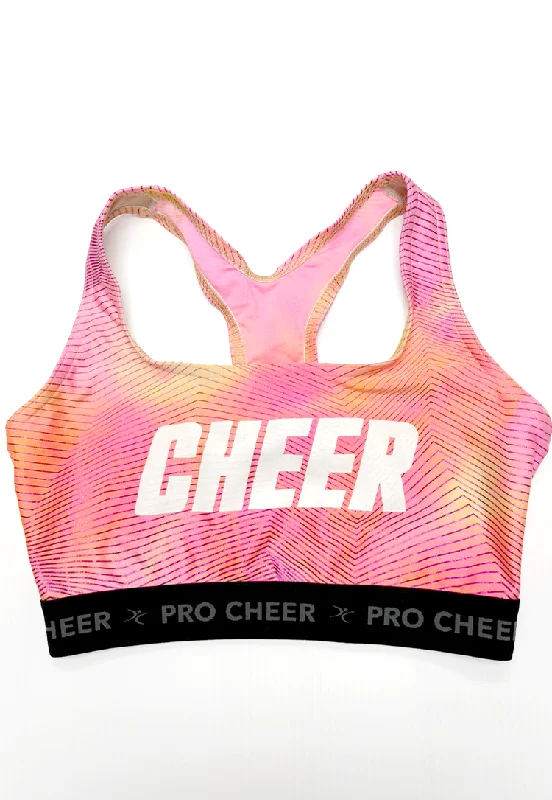 PRO Cheer Sports Bra - Tie Dye