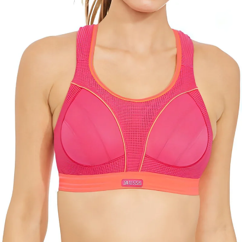 Shock Absorber Ultimate Run Womens Sports Bra - Pink