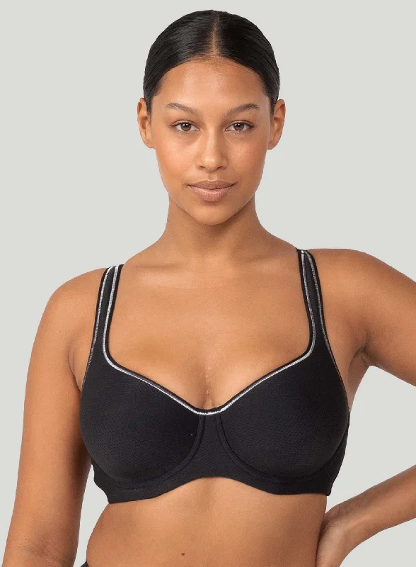 Triumph: Triaction Racerback Sports Bra Black