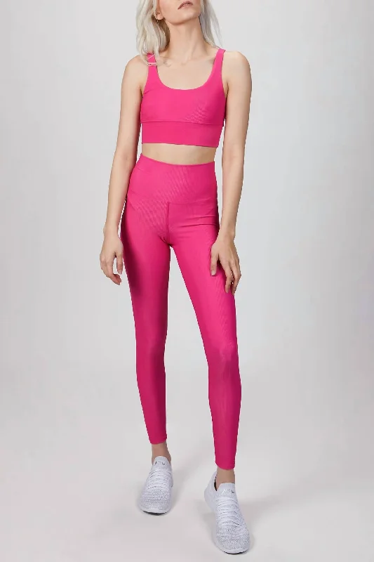 Ayla Legging In Fuchsia