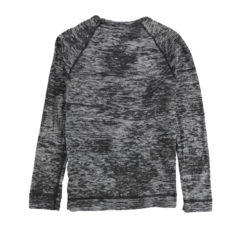 dirty violet Womens Burnout Sweatshirt, Grey, Small