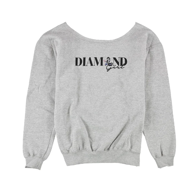 Elevenparis Womens Diamond Girl Sweatshirt