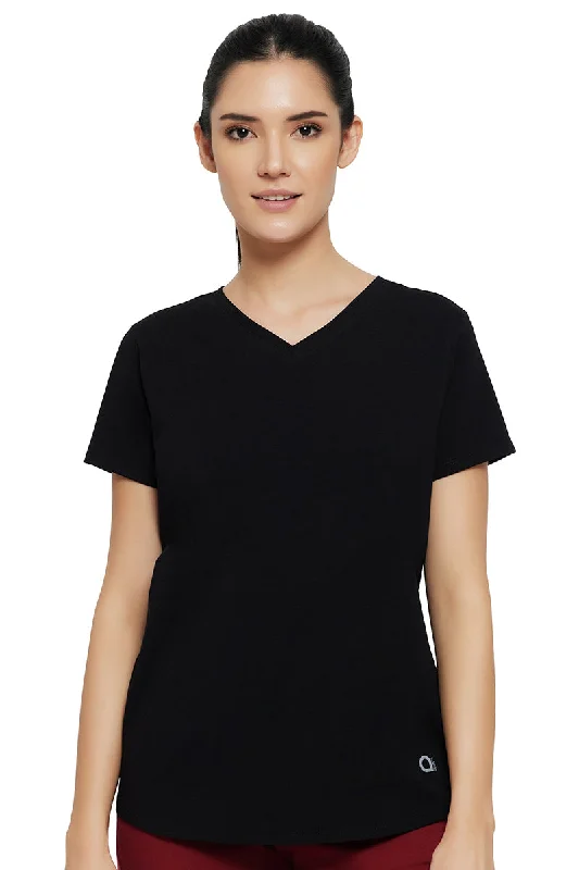 Essential V-neck Tee - Black