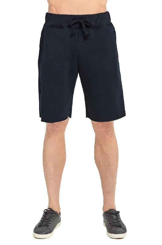 KNOCKER MEN'S FLEECE SHORTS (FS1000_BLACK)