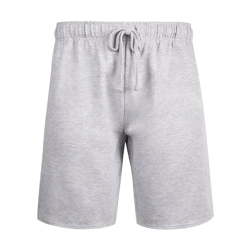 ET|TU MEN'S LIGHTWEIGHT FLEECE SHORTS (FS1020E_H.GR)