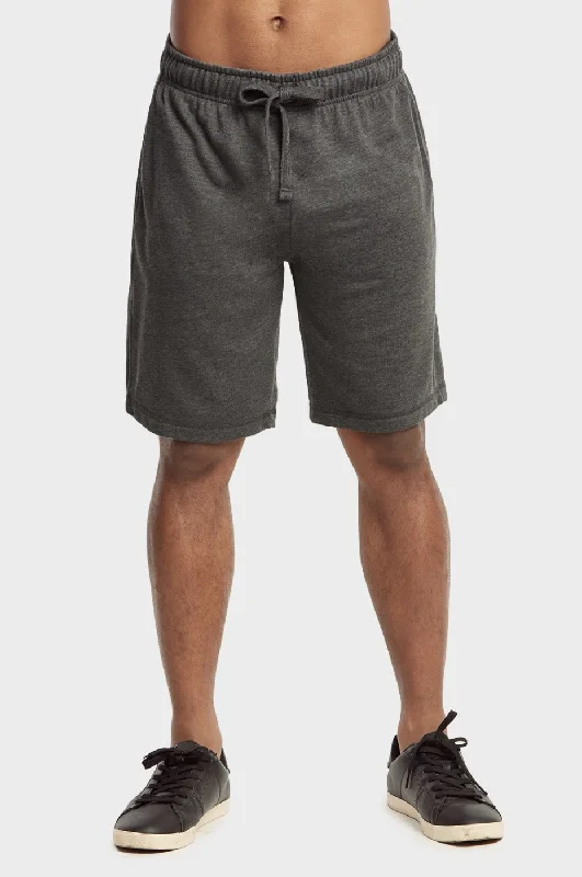 KNOCKER MEN'S LIGHTWEIGHT TERRY SHORTS (FS1120_CH.GR)