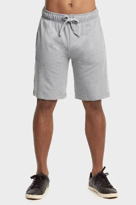 KNOCKER MEN'S LIGHTWEIGHT TERRY SHORTS (FS1120_H.GR)