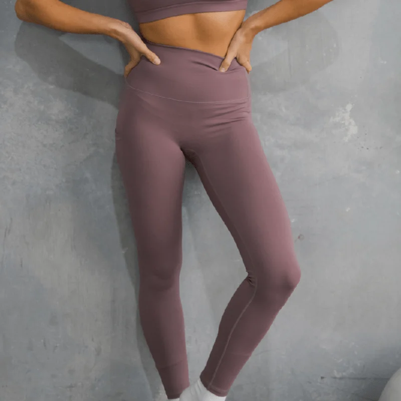 Full Length Leggings - Cocoa