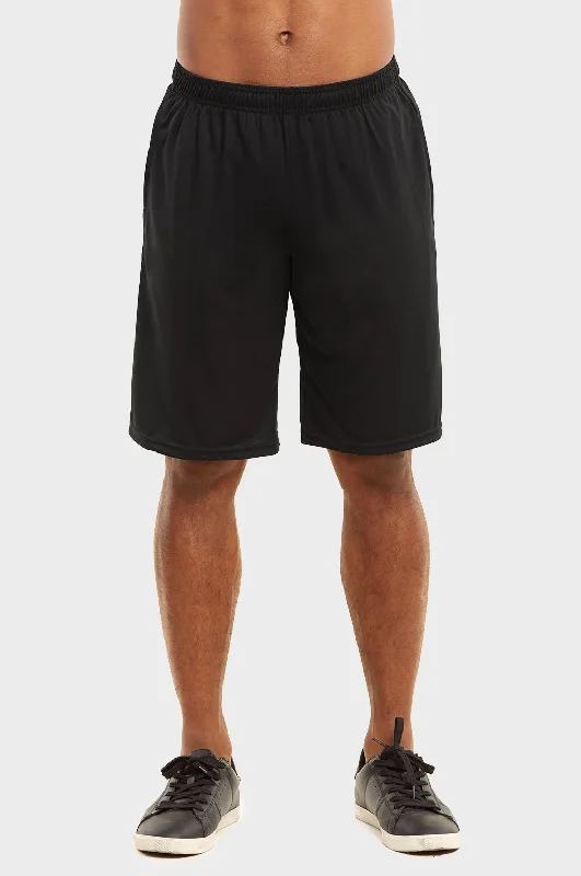 KNOCKER MEN'S ATHLETIC SHORTS (KMS4000_BLACK)