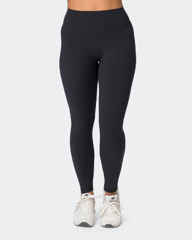 Liberty Zero Rise Ankle Length Leggings - Black