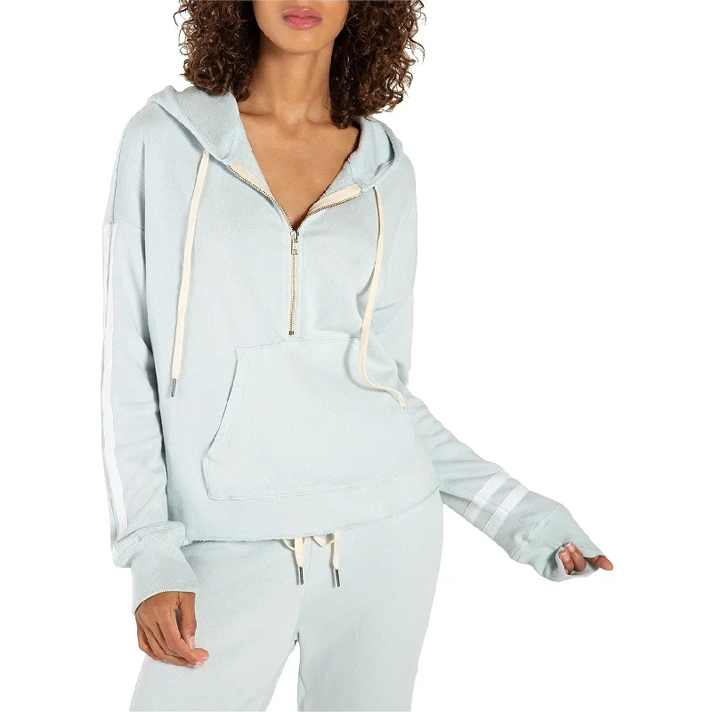 N:Philanthropy Womens Abbie Half-Zip Hoodie Sweatshirt