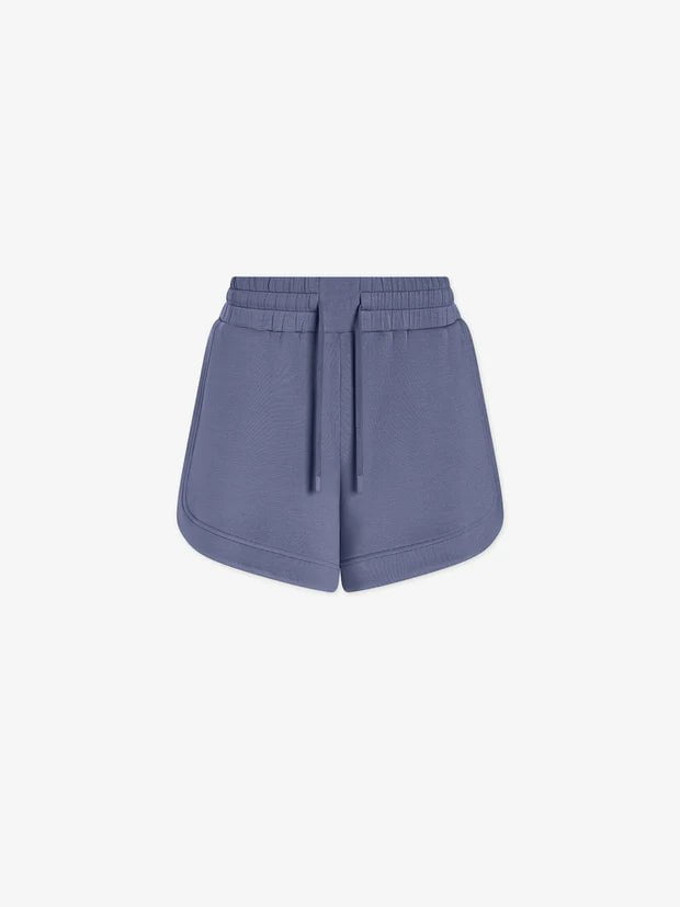 Ollie High Rise Shorts 3.5 Stone Blue