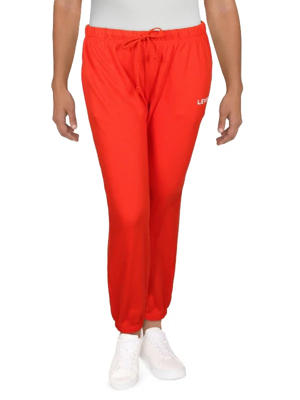 Plus Womens French Terry Drawstring Sweatpants