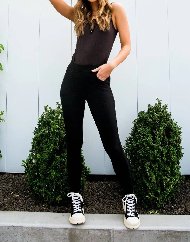 She Can't Be Stopped Leggings In Black