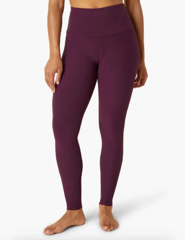 Spacedye High Waist Legging In Fig