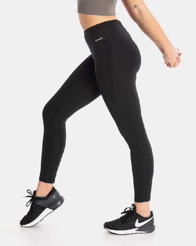 Squeeze Play High-Waist Legging – Booya Black