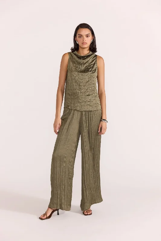 Thalia Drawstring Pants | Olive