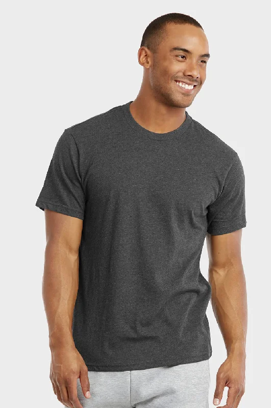 COTTONBELL MEN'S CREW NECK T-SHIRT (TR500C_CH-HT)