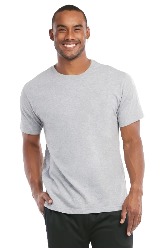 KNOCKER MEN'S CREW NECK T-SHIRT (TR700_H.GRY)