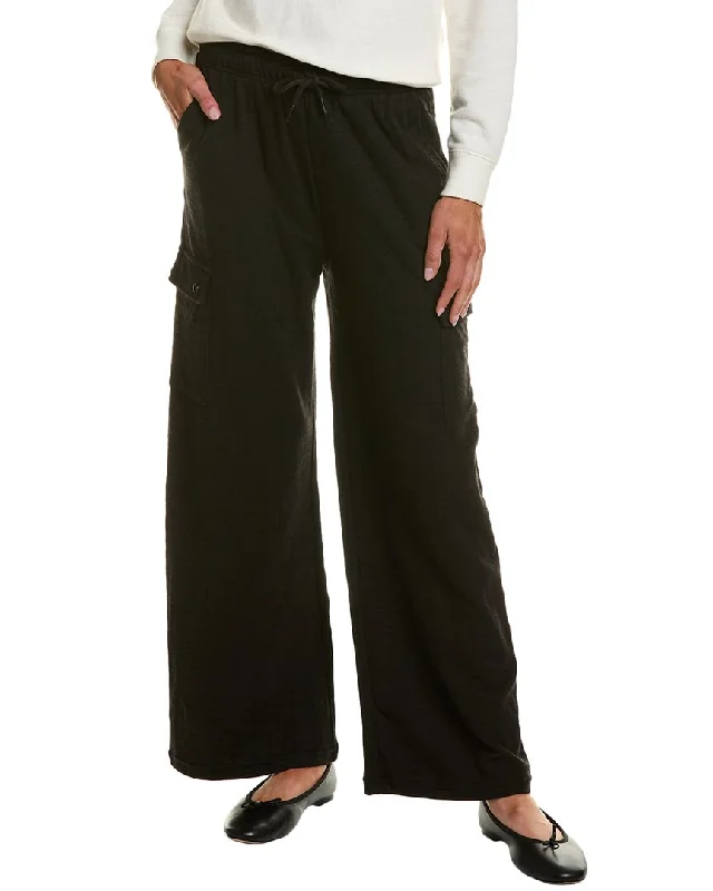 Vintage Havana Bounded Texture Jersey Flare Pant