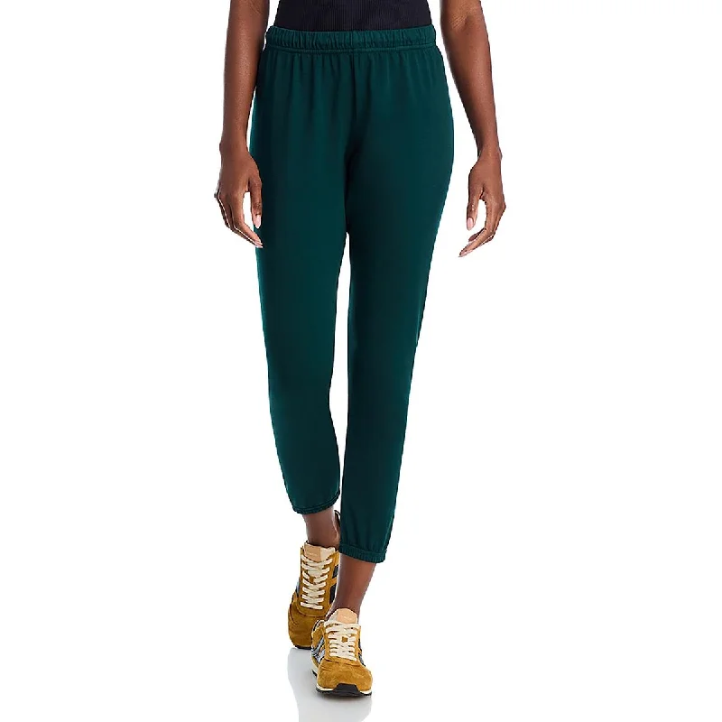 Womens Cropped Comfy Sweatpants