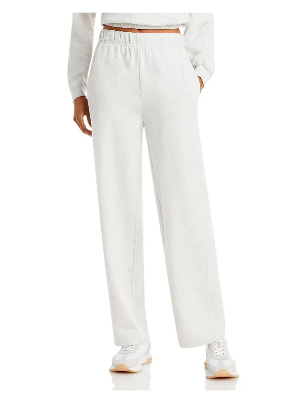 Womens Heathered Comfy Sweatpants