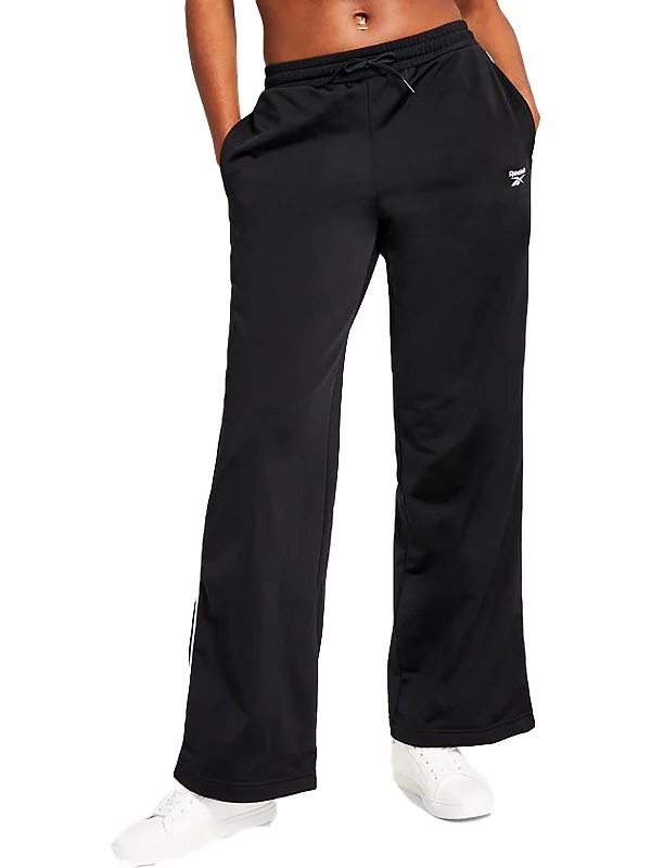 Womens Logo Fitness Track Pants