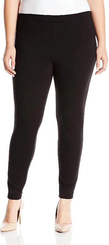 Women's Ponte Leggings In Black