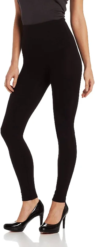 Women's Ultra Tummy Shaping Legging In Black